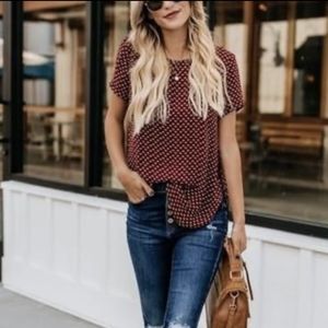 Vici Down to Earth Blouse